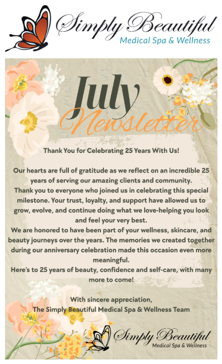 July 2026 Newsletter